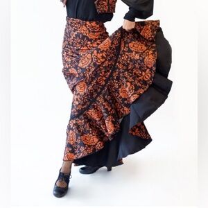 Flamenco Dance Vest and Skirt